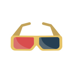 3D movie-glasses icon