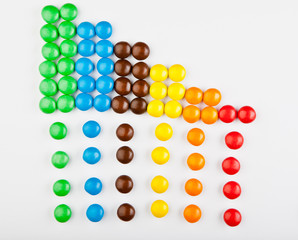 Colours Candy Studio white background 