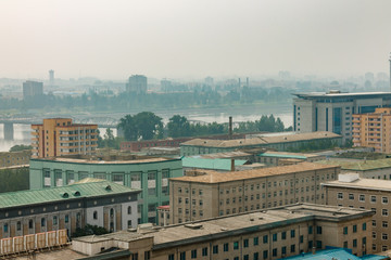 Fototapeta premium View of the city Pyongyang