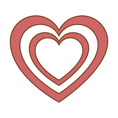 heart cardiology isolated icon