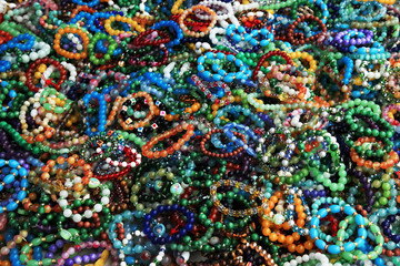 Bracelets on hand. Bijouterie