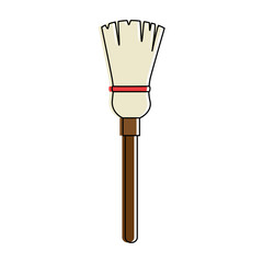 clean mop isolated icon