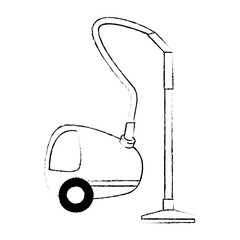 Vacuum cleaner isolated icon