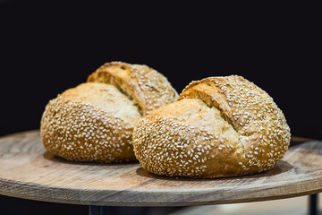 Bagel, Bread, Sesame.