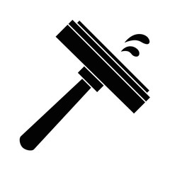 window cleaner isolated icon