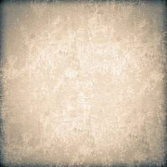 Vintage brown grunge background. The texture of the old surface. Abstract pattern of cracks, scuffs, dust