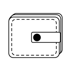 wallet money isolated icon