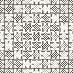 Vector seamless pattern. Modern stylish abstract texture. Repeating geometric tiles