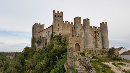 Fototapeta na wymiar Obidos Castle