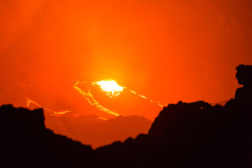 Erta Ale volcano Danakil depression Ethiopia