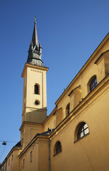 Fototapeta na wymiar Church of St. Mary Magdalene in Brno. Czech republic