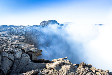 Erta Ale volcano Danakil depression Ethiopia