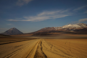 Fototapeta na wymiar Landscape in Potosi, Bolivia