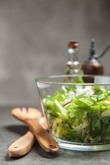 Fresh green salad