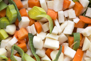 Sliced mixed Vegetables
