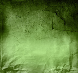 Green grunge wall