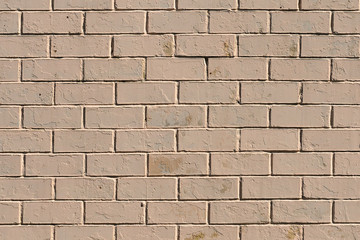 Pink brick wall background