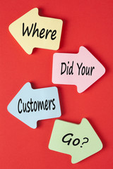 Where Did Your Customers Go Concept