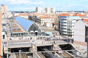 Gare de Montpellier, H&eacute;rault, France
