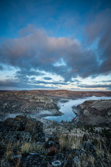 Oregon Desert Sunrise Madras Deschutes River Cascades Sage Brush 