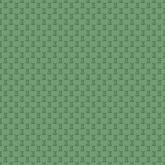 Seamless pattern. Design element for wallpaper, wrapping paper, textile prints and etc. Easter rabbit  cover design. Soft green color.