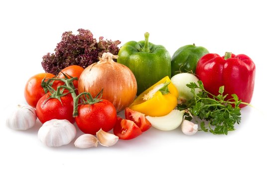 Colorful vegetables