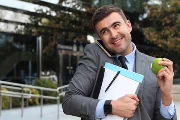 Energetic worker multitasking with copy space