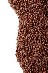 Coffee beans - background