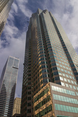 Fototapeta na wymiar Buildings in Toronto (Canada)