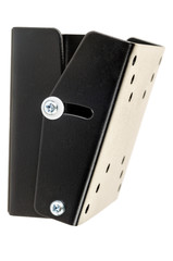 Black bracket for TV on a white background isolation