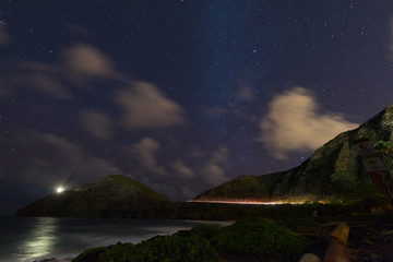 Milky Way and Lighthouse views