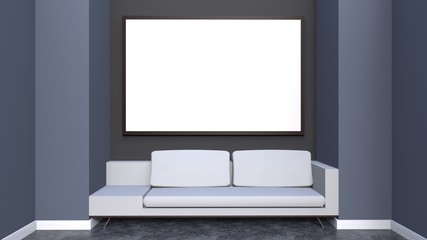 3d rendering interior background