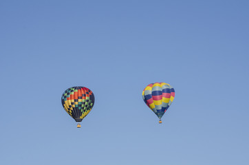 Fototapeta na wymiar Hot air balloon
