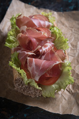 Italian submarine sandwich
