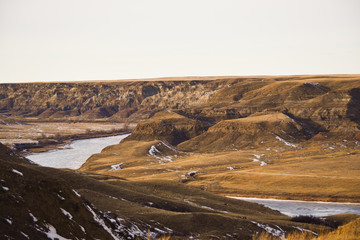Rattle Snake Coulee in February