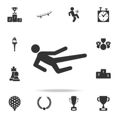 Karate fighter icon. Detailed set of athletes and accessories icons. Premium quality graphic design. One of the collection icons for websites, web design, mobile app