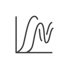 Illustration of data analysis graph