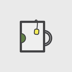 Illustration of coffee cup