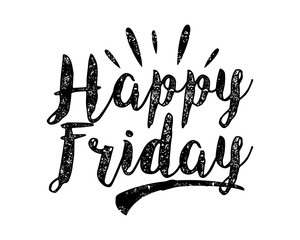 happy friday typography typographic creative writing text image 4