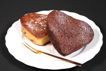 ハートケーキ