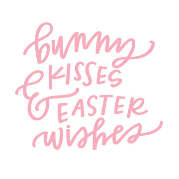 Bunny kisses & Easter wishes