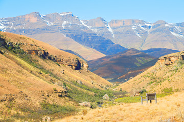   in south africa valley of      desolation