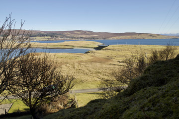 View from Braes over to Raasay