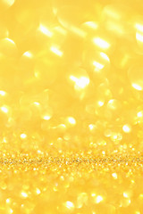 Golden Glitter Abstract Background
