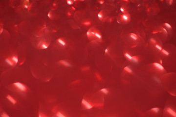 Red Glitter Abstract Background