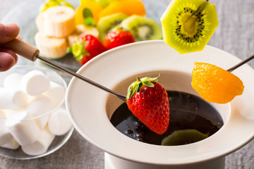 女子会のデザート