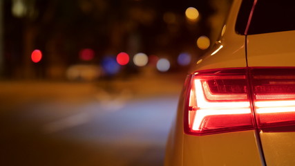 Audi A6 Avant Light - obrazy, fototapety, plakaty