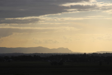 Soft mountain range