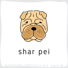 Dog Breed Collection : Vector Illustration
