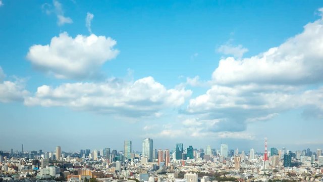 4K・東京風景・タイムラプス